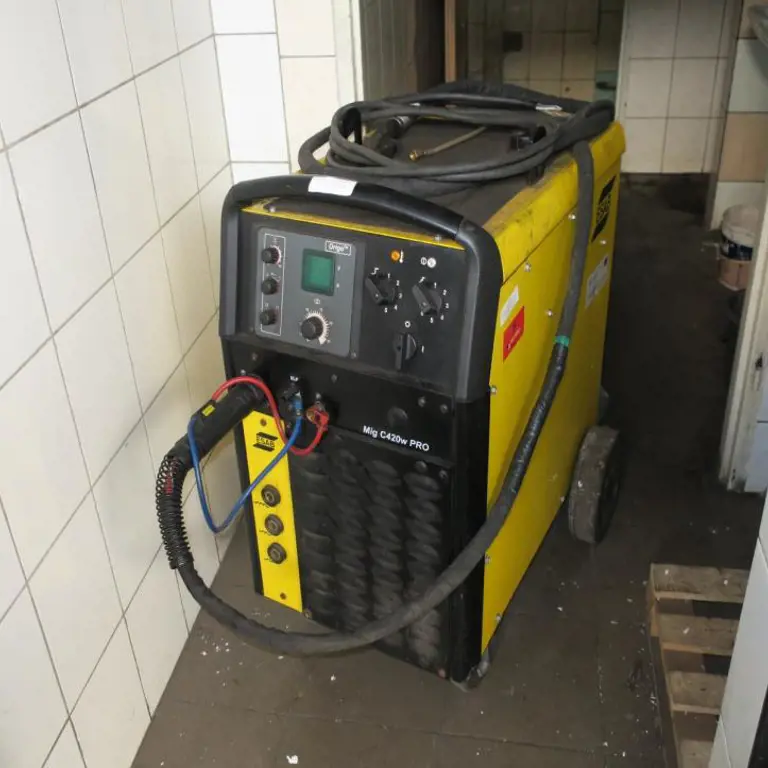 semi-automatic welding machine ESAB Origo Mig C420 PRO